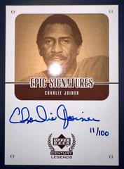 Charlie Joiner [Gold] Football Cards 1999 Upper Deck Century Legends Epic Signatures Prices