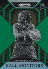 Ruthie Bolton [Green] #7 Basketball Cards 2023 Panini Prizm WNBA Hall Monitors Prices
