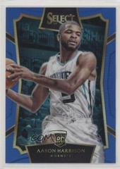 Aaron Harrison [Blue Prizm] #11 Basketball Cards 2015 Panini Select Prices