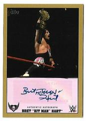 Bret Hart [Gold] Wrestling Cards 2016 Topps WWE Autographs Prices