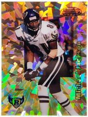 Michael Jackson [Atomic Refractor] #22 Football Cards 1998 Bowman's Best Prices