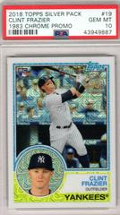 Clint Frazier #19 Baseball Cards 2018 Topps Silver Pack 1983 Chrome Promo Prices
