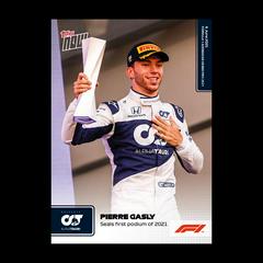 Pierre Gasly #17 Racing Cards 2021 Topps Now Formula 1 Prices