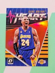 Kobe Bryant [Red] Basketball Cards 2018 Panini Donruss Optic All Heart Prices