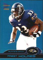 Priest Holmes [Holographic Blue] #8 Football Cards 2000 Pacific Prism Prospects Prices