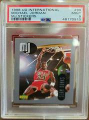 Michael Jordan #99 Basketball Cards 1998 Upper Deck International MJ Stickers Prices