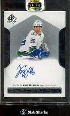 Andrei Kuzmenko #C-AK Hockey Cards 2022 SP Authentic Chirography Autographs Prices