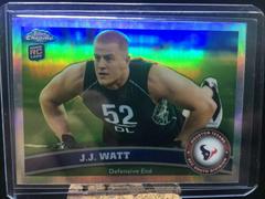 J.J. Watt [Refractor] #104 Football Cards 2011 Topps Chrome Prices