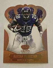 Adrian Peterson [Bronze Holo Die Cut] #3 Football Cards 2013 Panini Crown Royale Prices