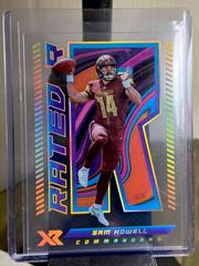 Sam Howell #RR-5 Football Cards 2022 Panini XR Rated R Prices