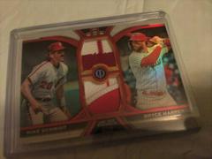 Bryce Harper [Red] #DR-BH Baseball Cards 2023 Topps Tribute Dual Relics Prices