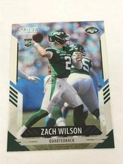 Zach Wilson [Silver] #402 Football Cards 2021 Panini Chronicles Score Update Rookies Prices