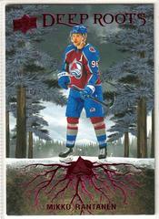 Mikko Rantanen [Purple] #DR-33 Hockey Cards 2023 Upper Deck Deep Roots Prices