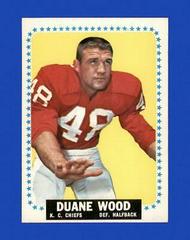 Duane Wood #109 Football Cards 1964 Topps Prices