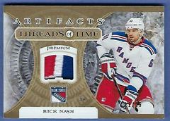 Rick Nash [Premium] #TT-RN Hockey Cards 2022 Upper Deck Artifacts Threads of Time Prices