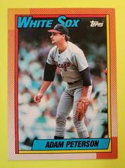 Adam Peterson #299 Baseball Cards 1990 Topps Tiffany Prices