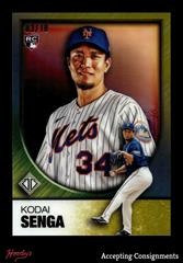 Kodai Senga [Gold Refractor Variation] #18 Baseball Cards 2023 Topps Transcendent Prices