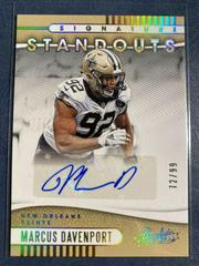Marcus Davenport #SS-MD Football Cards 2019 Panini Absolute Signature Standouts Prices