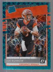 Joe Burrow [Teal Velocity] #151 Football Cards 2020 Panini Donruss Optic Prices