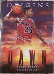 Dalen Terry [Red] #6 Basketball Cards 2022 Panini Origins Dawn Prices
