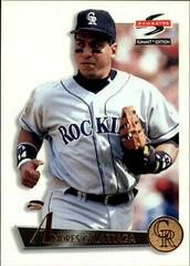Andres Galarraga #42 Baseball Cards 1995 Summit Prices