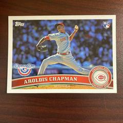 Aroldis Chapman Baseball Cards 2011 Topps Opening Day Prices