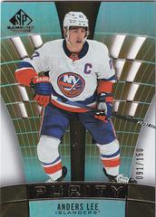 Anders Lee [Gold] Hockey Cards 2021 SP Game Used Purity Prices