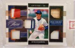 Ryne Sandberg [Bases Loaded] #FCS-RS Baseball Cards 2022 Panini Three and Two Full Count Swatches Prices