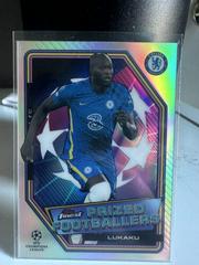 Romelu Lukaku Soccer Cards 2021 Topps Finest UEFA Champions League Prized Footballers Prices