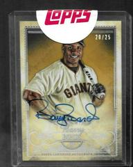 Barry Bonds [Rainbow] Baseball Cards 2016 Topps Five Star Autographs Prices