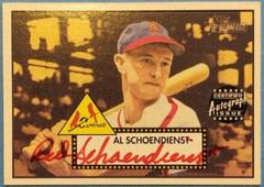 Al Schoendienst [Red Ink] #THARS Baseball Cards 2001 Topps Heritage Autographs Prices