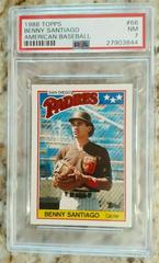 Benny Santiago #66 Baseball Cards 1988 Topps American Prices
