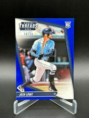 Josh Lowe [Blue] #9 Baseball Cards 2022 Panini Chronicles Threads Prices