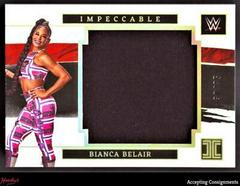 Bianca Belair Wrestling Cards 2022 Panini Impeccable WWE Jumbo Materials Prices