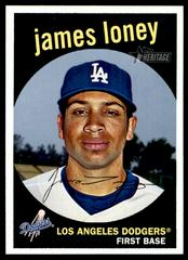 James Loney #288 Baseball Cards 2008 Topps Heritage Prices
