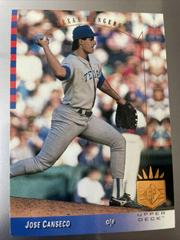 Jose Canseco #191 Baseball Cards 1993 SP Prices