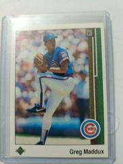 Greg Maddux Baseball Cards 1989 Upper Deck Prices