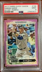 Aaron Judge [w/ Cap Purple] #168 Baseball Cards 2017 Topps Gypsy Queen Prices