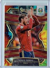 Sergio Ramos [Tie Dye Prizm] Soccer Cards 2020 Panini Select UEFA Euro Prices