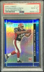 Marshawn Lynch [Blue Refractor] Football Cards 2007 Topps Finest Prices