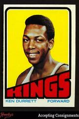 Ken Durrett #134 Basketball Cards 1972 Topps Prices