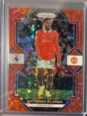 Anthony Elanga [Breakaway Red] Soccer Cards 2022 Panini Prizm Premier League Prices