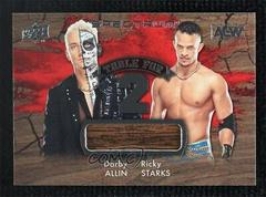 Darby Allin, Ricky Starks #T2-6 Wrestling Cards 2021 Upper Deck AEW Spectrum Table for 2 Relics Prices