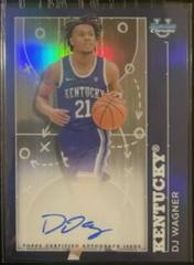 DJ Wagner #PPA-DW Basketball Cards 2023 Bowman Chrome University Prodigal Playmakers Autographs Prices
