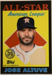 Jose Altuve [Black] Baseball Cards 2023 Topps 1988 All Star Relics Prices