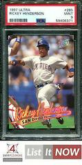 Rickey Henderson #285 Baseball Cards 1997 Ultra Prices