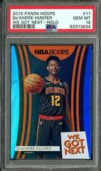 De'Andre Hunter [Holo] Basketball Cards 2019 Panini Hoops We Got Next Prices