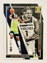 Anthony Edwards [Holo Gold] #77 Basketball Cards 2021 Panini Impeccable Prices