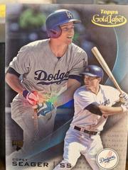 Corey Seager [Class 3 Blue] #75 Baseball Cards 2016 Topps Gold Label Prices