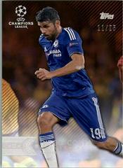 Diego Costa [Red] Soccer Cards 2015 Topps UEFA Champions League Showcase Prices